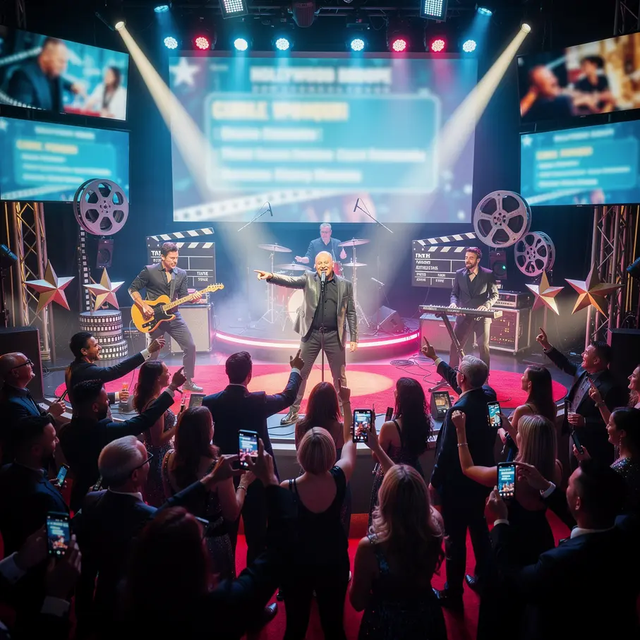 Hollywood Groove: Interactive Live Movie Music + Real-Time Trivia for Melbourne Weddings