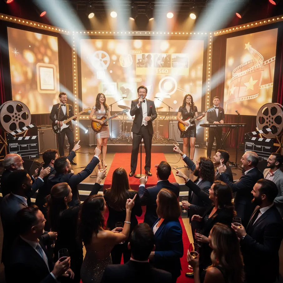 Hollywood Groove: Interactive Live Movie Music + Trivia for Weddings in Victoria
