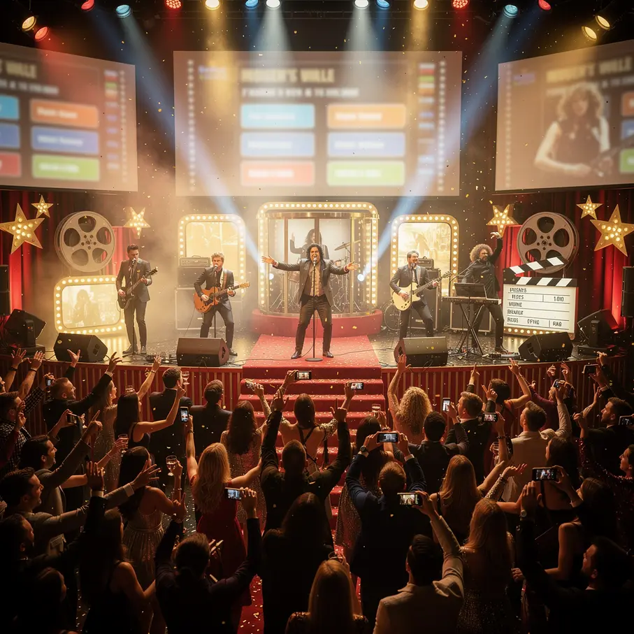 Hollywood Groove: Live Movie Music + Interactive Trivia for Melbourne Weddings