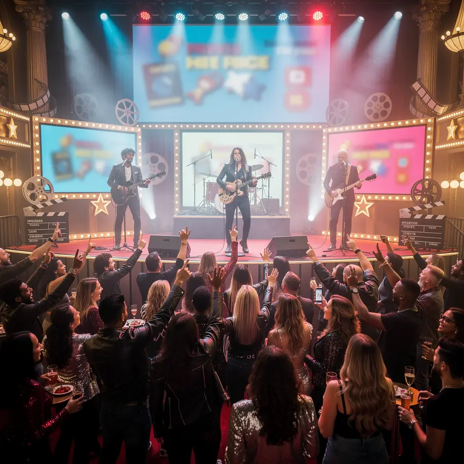 Interactive Live Music + Movie Trivia Wedding Entertainment in Melbourne