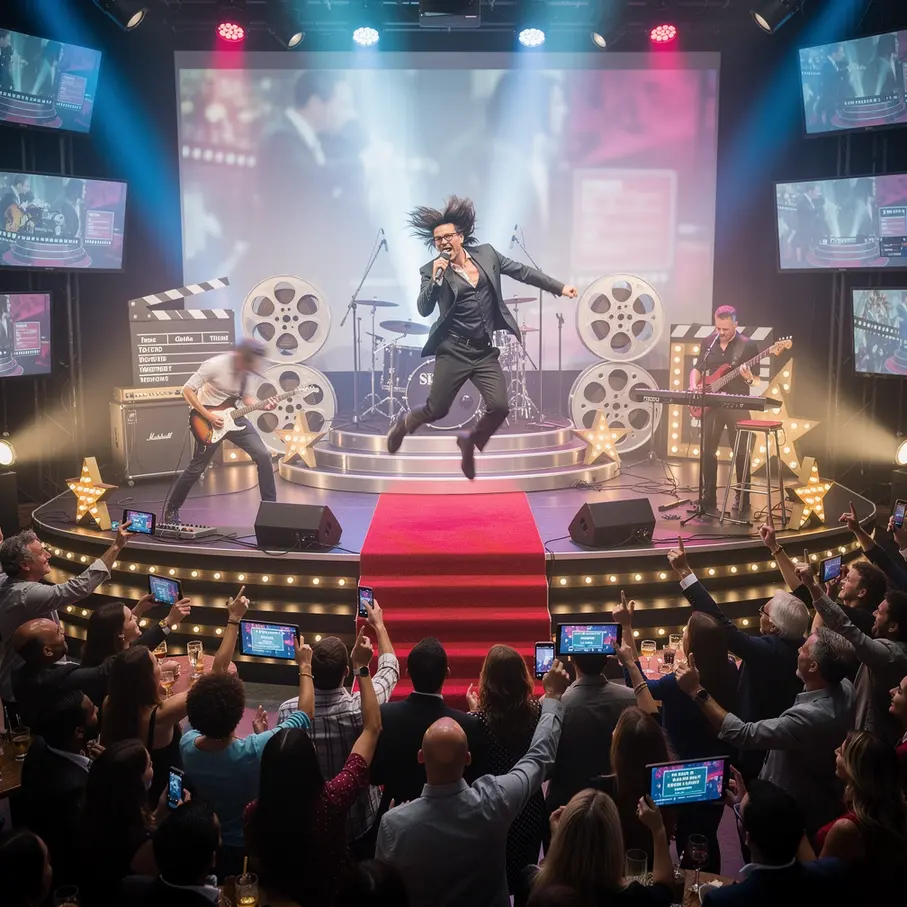 Hollywood Groove: Interactive Live Movie Music + Trivia for Your Melbourne Wedding