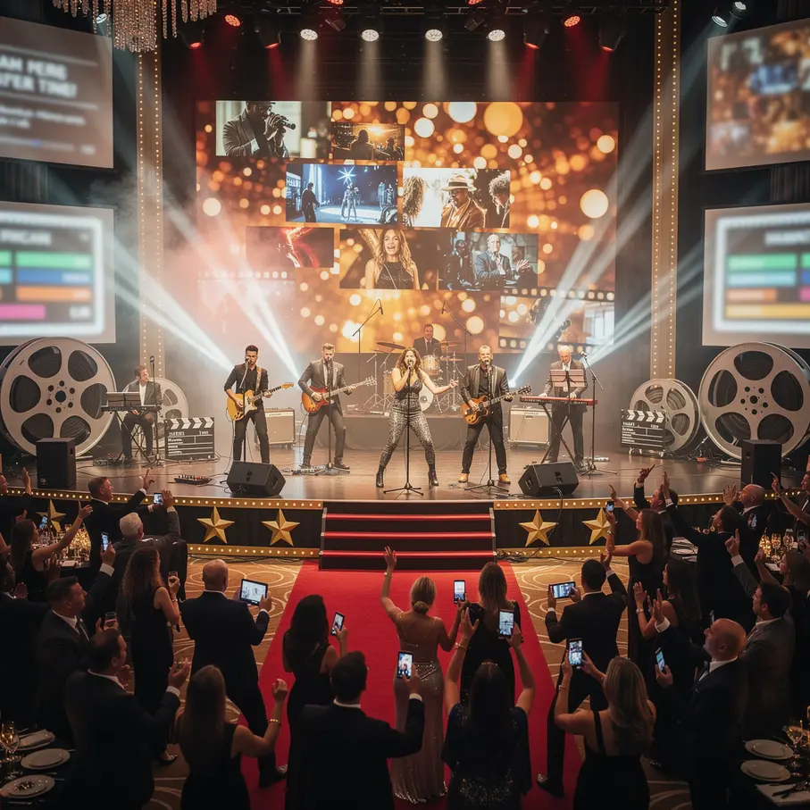 Interactive Live Music + Trivia for Melbourne Wedding Receptions | Hollywood Groove