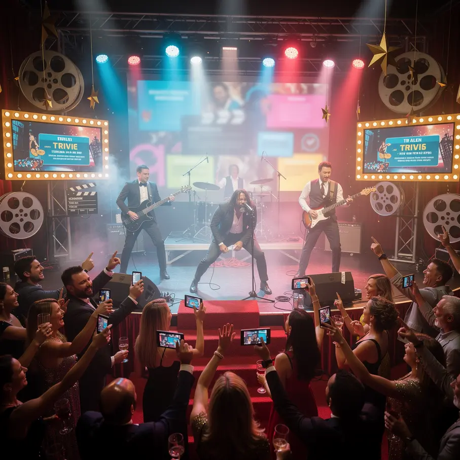 Interactive Live Music Trivia Show for Wedding Entertainment in Melbourne & Victoria