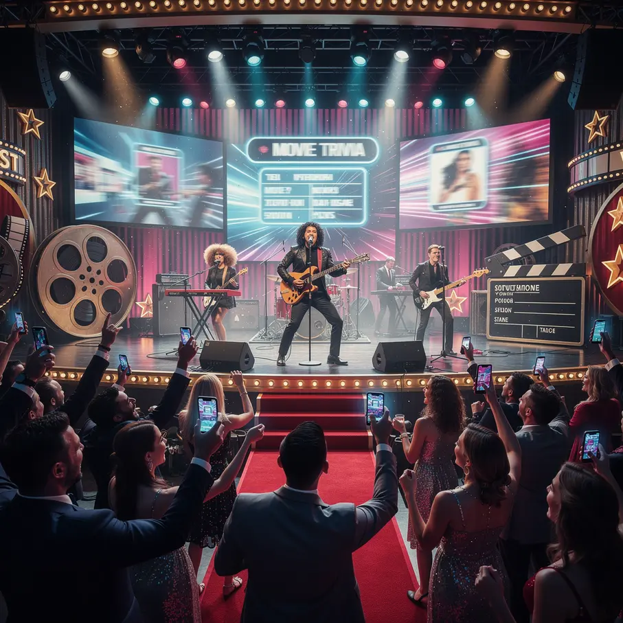 Hollywood Groove: Interactive Live Movie Music Trivia for Melbourne Weddings