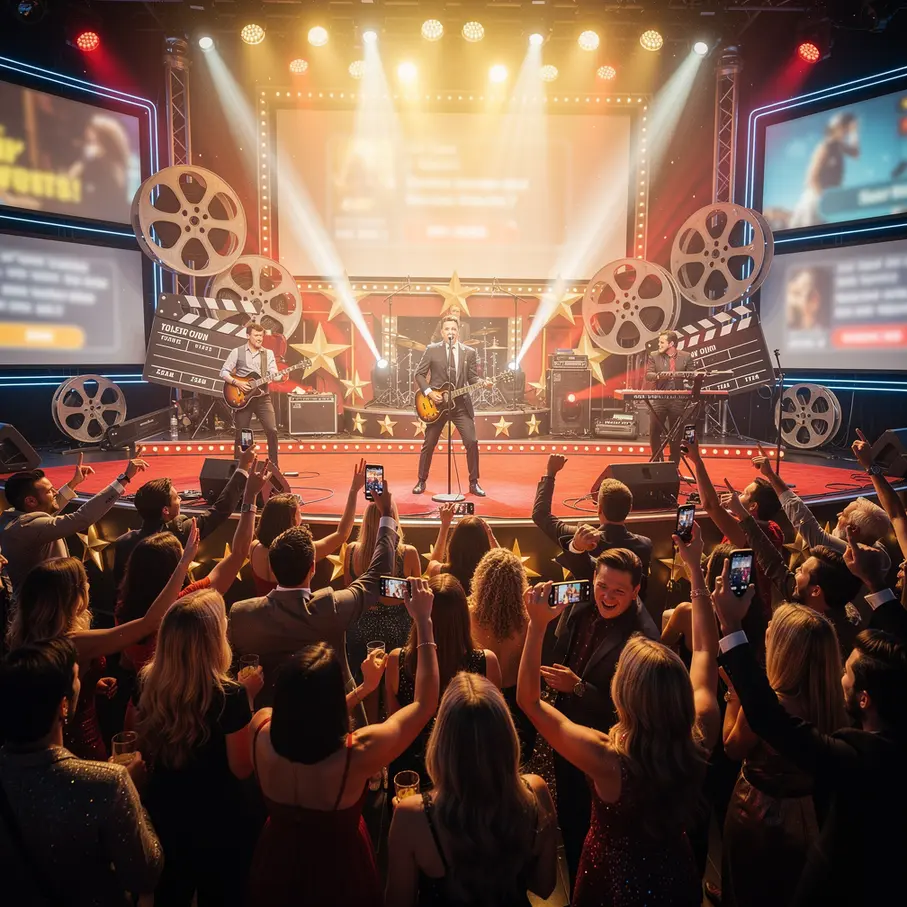 Interactive Movie Music + Live Trivia Wedding Entertainment in Melbourne